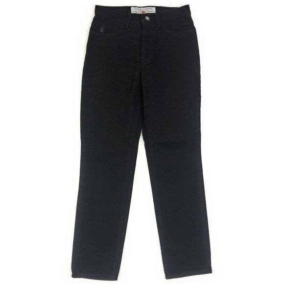 Guess Denim - Guess 050 Original Women 24 Short Classic Fit VTG High Waist 90s Black Mom Jeans